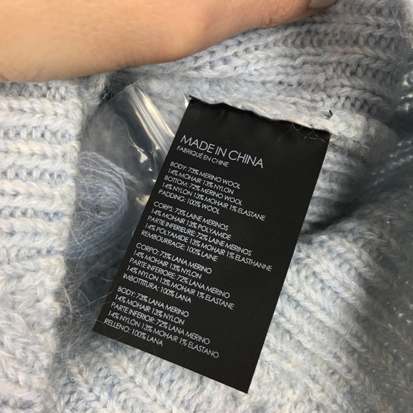 Club Monaco Cable Knit Merino Wool Sweater - Picture 6 of 8